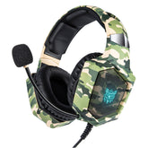 K8 camouflage headphones - Spice Price